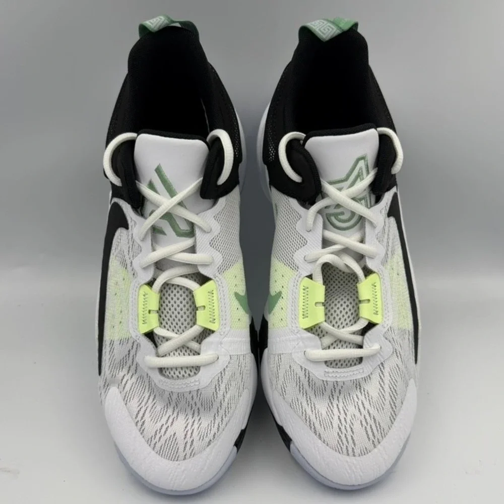 Nike Giannis Immortality 2 GS 7Y Basketball Shoes White Barely Volt NWOB DQ1943